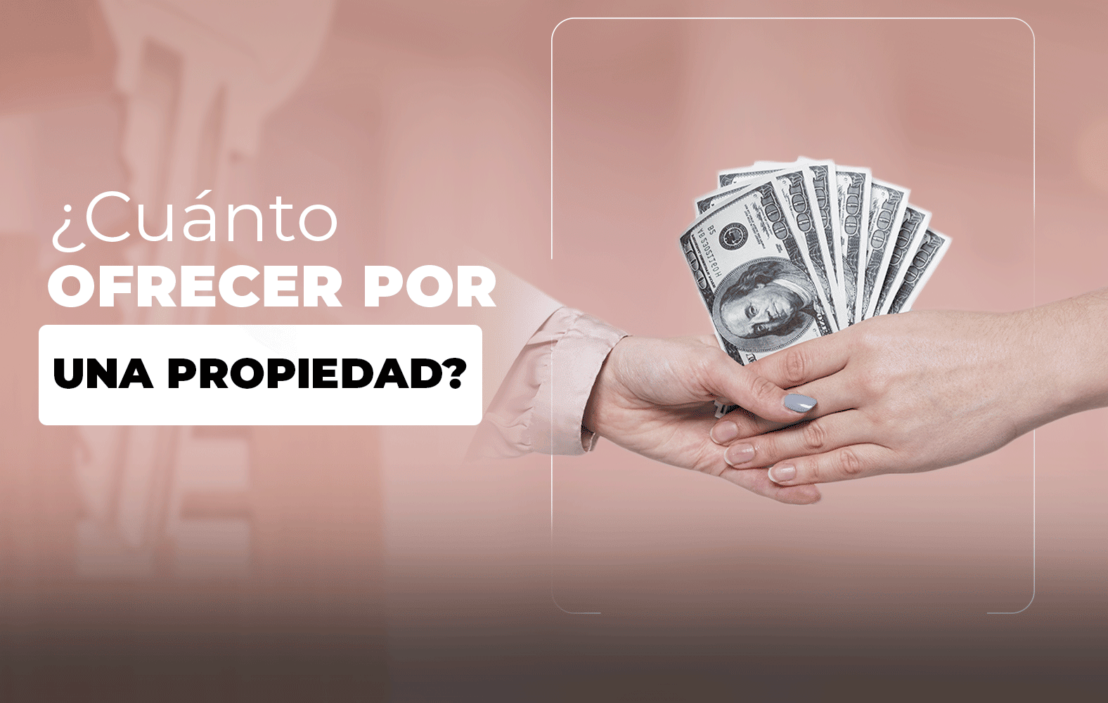 ¿Cuánto debo ofrecer por una propiedad?