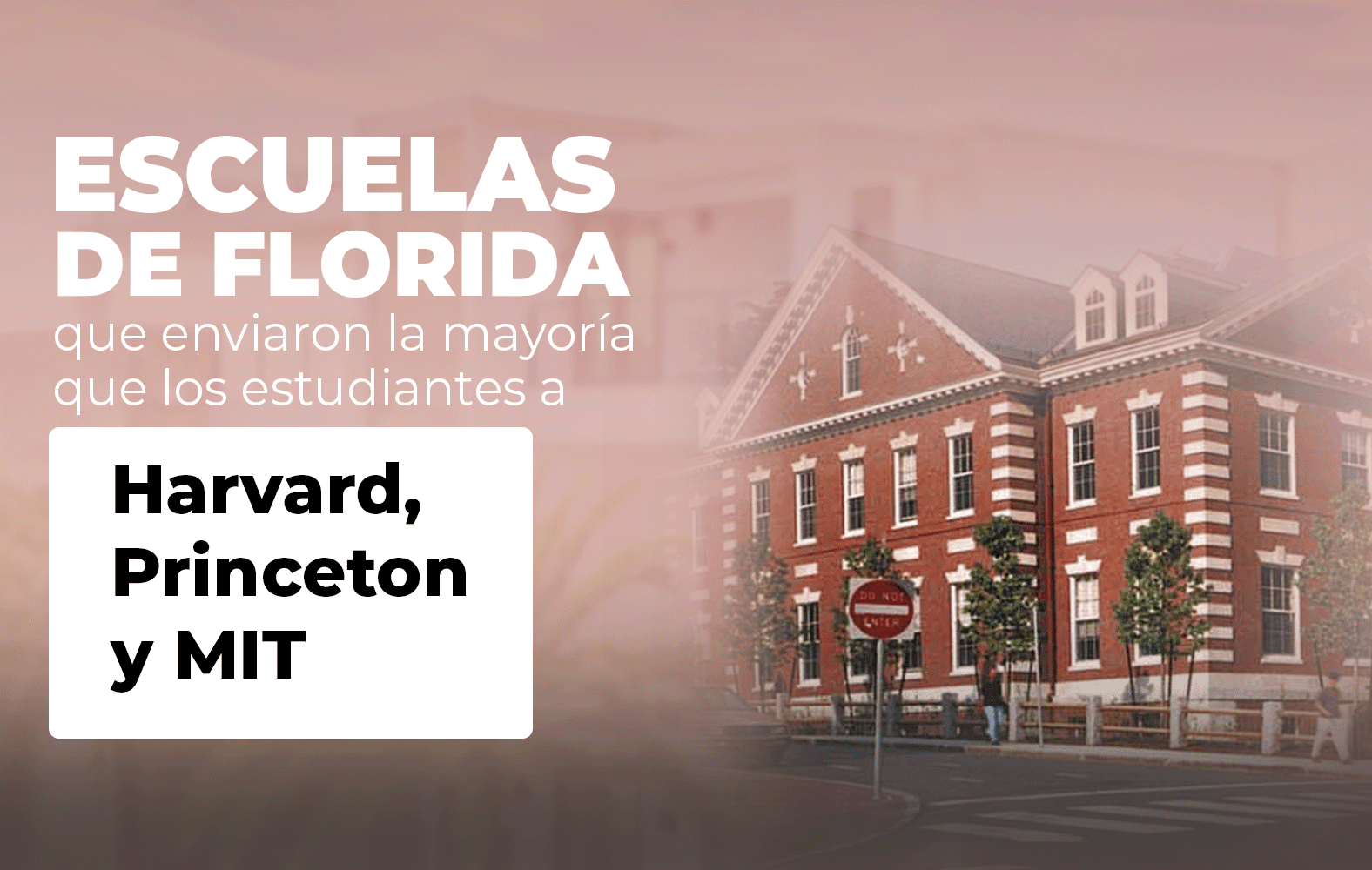 Escuelas de Florida con la mayor cantidad de estudiantes en universidades importantes
